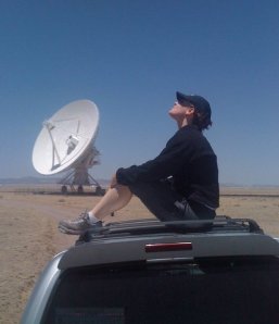 From my visit to the Very Large Array at the National Radio Astronomy Observatory (http://www.vla.nrao.edu/) last year. One of the most amazing places I've ever been. 
